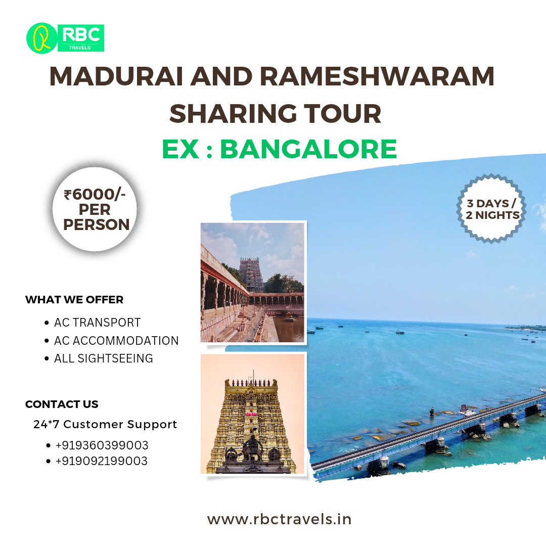 bangalore to rameshwaram tour package