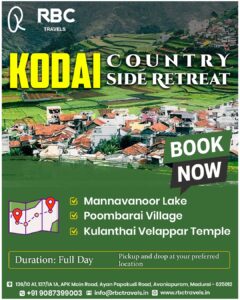 Madurai to Kodaikanal Tour Package (3)