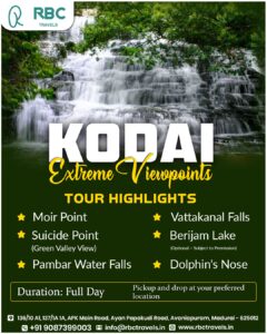 Madurai to Kodaikanal Tour Package (4)